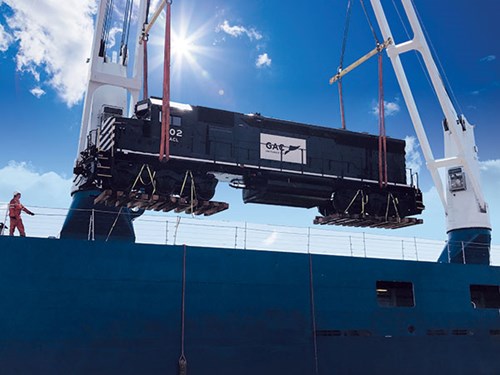 First locomotives for GAC’s project arrive in Guinea